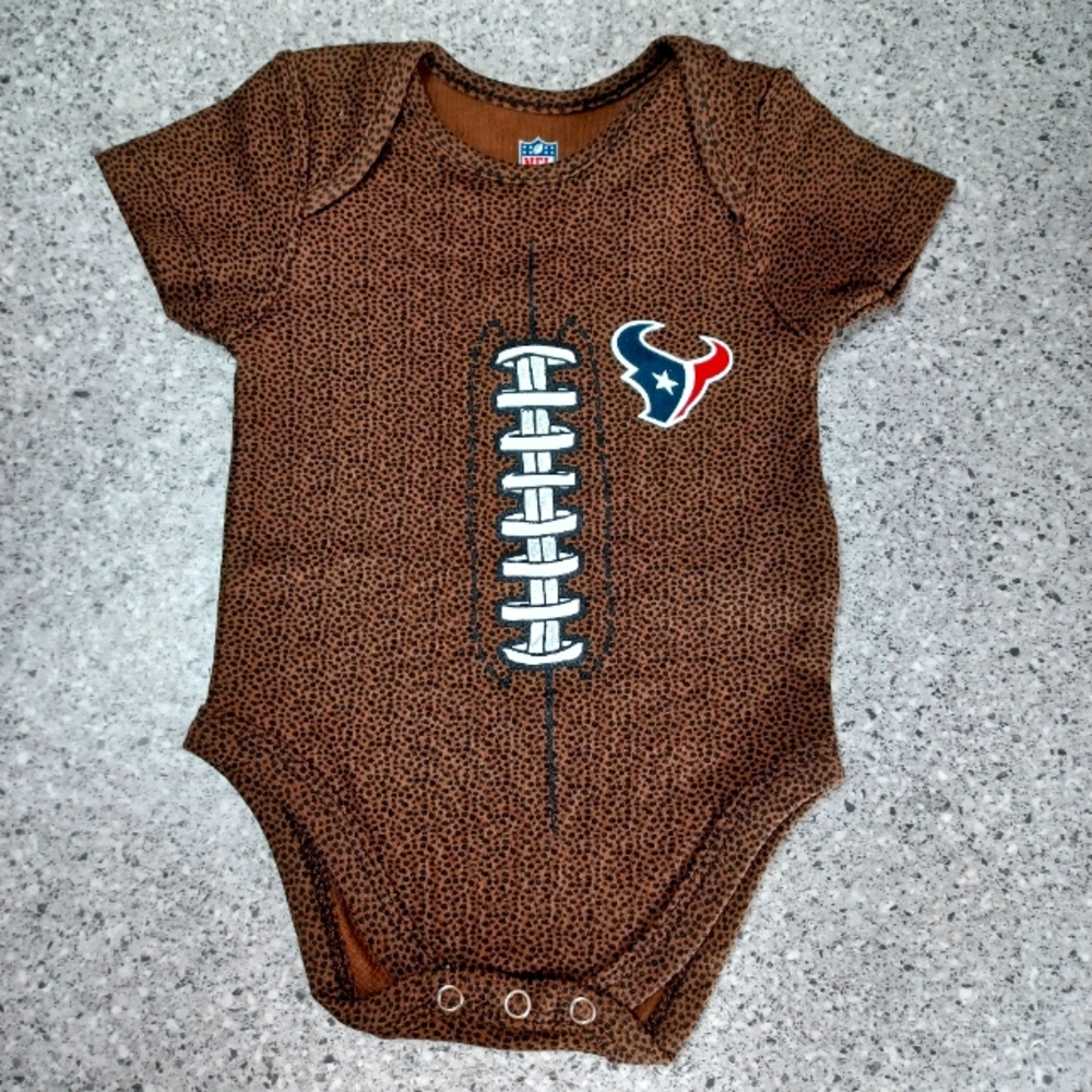 Baby NFL Football Bodysuit Onesie Shirt Houston Texans